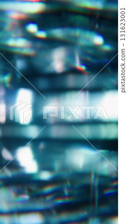 Blur film. Shiny background. Cold blue bright color glare rainbow luminous reflection on art illuminated visual light abstraction. Blur film. Shiny background. Cold blue bright color glare rainbow luminous reflection on art illuminated visual light abstraction. 131623001