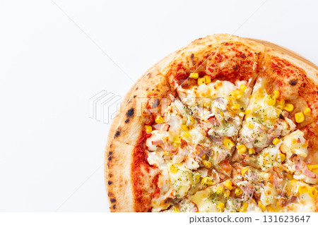 Bacon and potato pizza Bacon and potato pizza 131623647