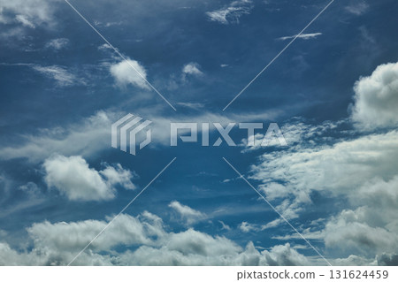 blue sky and white clouds 131624459