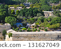 Drone view of Valletta city with garden - capital of Malta island 131627049