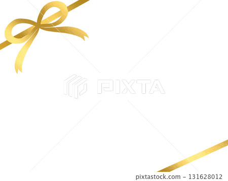 金色絲帶包裹框架 金色絲帶包裹框架 131628012
