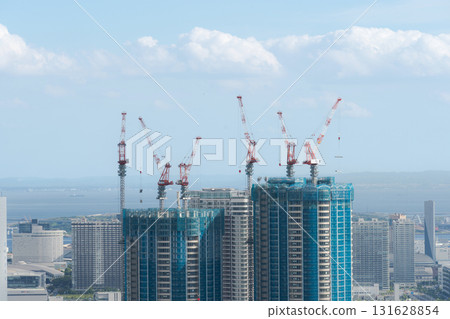 摩天大樓的城市景觀 131628854