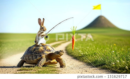 兔子和烏龜 131629717