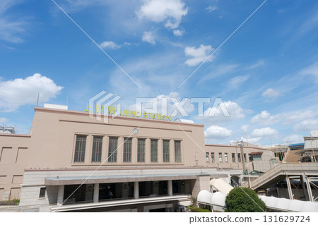 Blue sky and Ueno Station 131629724