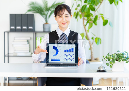 接待處的女商人 131629821