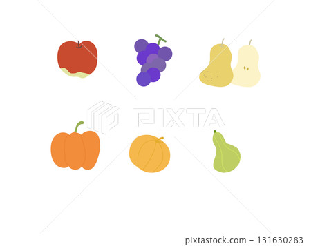 各種水果的插圖 131630283