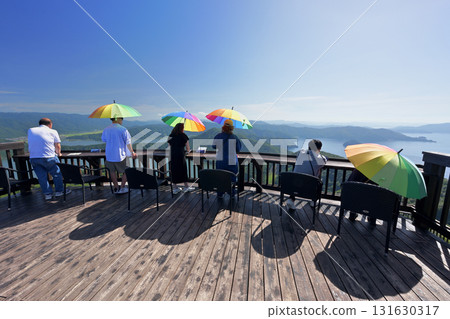 三方五湖彩虹山頂公園若狹露台頂樓（福井縣三方郡美濱町） 131630317