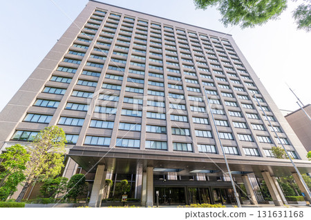 Sendai City, Miyagi Prefecture, Miyagi Prefectural Government in fine weather Sendai City, Miyagi Prefecture, Miyagi Prefectural Government in fine weather 131631168