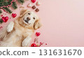 粉紅色世界裡的金色甜蜜情人節 131631670
