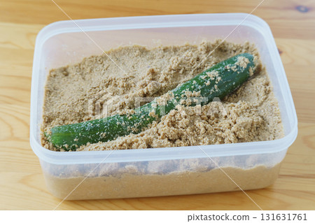 Pickled cucumber 131631761