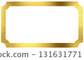 Gold frame 131631771