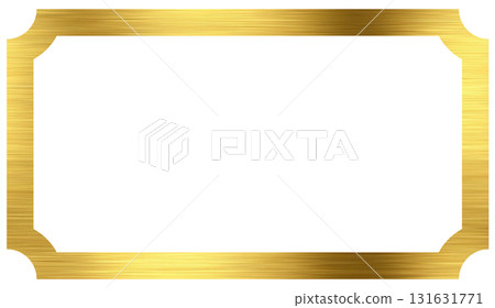 Gold frame 131631771