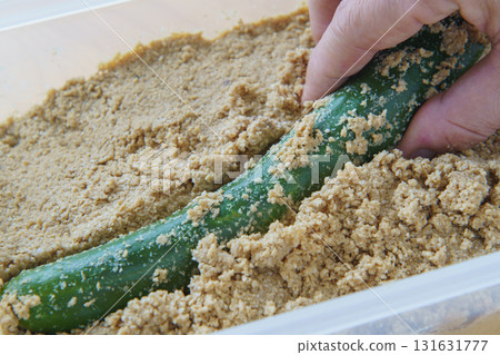 Pickled cucumber 131631777