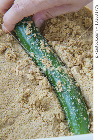 Pickled cucumber 131631778