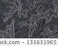 topo  graphic map contour line surface black wallpaper	 131631965