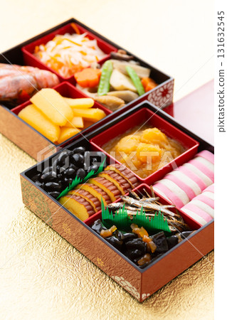 New Year dishes  131632545