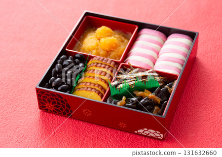 New Year dishes  131632660