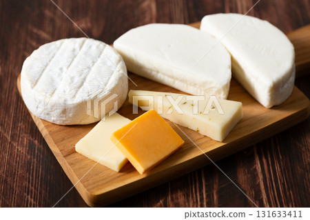 A collection of various cheeses 131633411