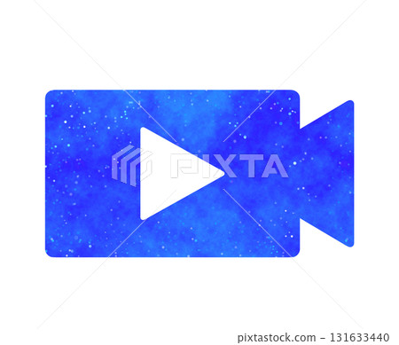 藍色星空|視訊圖標 131633440