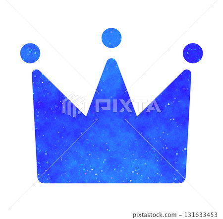Blue starry sky | Crown icon 131633453