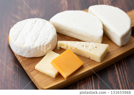 A collection of various cheeses A collection of various cheeses 131633988
