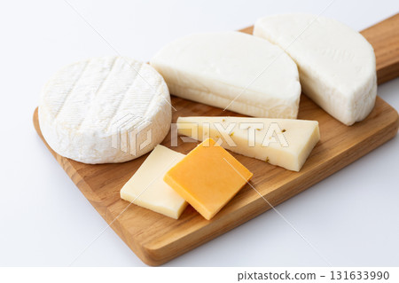 A collection of various cheeses 131633990