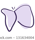 Abstract Butterfly Design Element 131634004