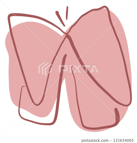 Abstract Butterfly Design Element Abstract Butterfly Design Element 131634005