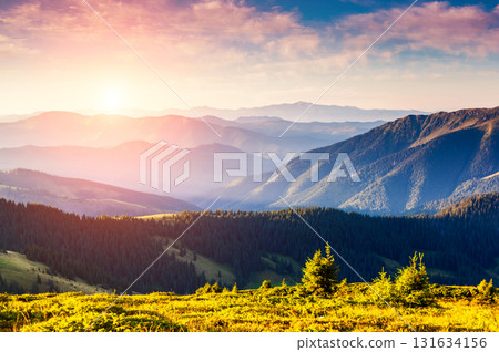 beautiful mountains landscape beautiful mountains landscape 131634156