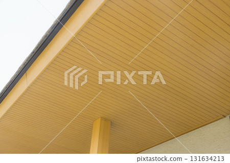 Wood grain eaves 131634213