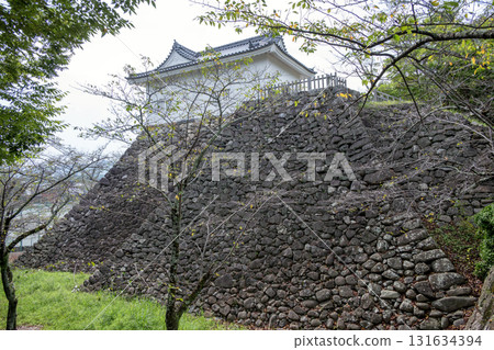 伊勢龜山城 - 殘存的本丸多聞塔和石牆 131634394