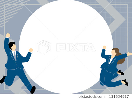 跳躍的商務人士 131634917