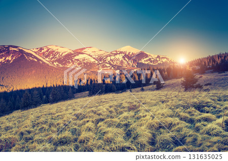 magical mountains landscape magical mountains landscape 131635025