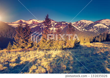 magical mountains landscape magical mountains landscape 131635026
