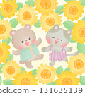 Summer_Sunflower Smiling Bear Cat Summer_Sunflower Smiling Bear Cat 131635139