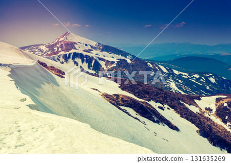 Beautiful mountains landscape 131635269