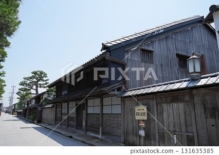 Shiga, Omihachiman, Omi Merchant Street, Former Residence of Nishikawa Riemon (Shinmachi Street, southwest) (Summer) 131635385