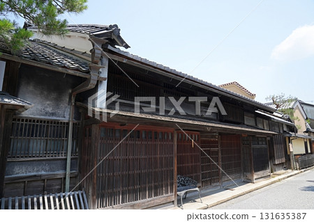 滋賀縣、近江八幡、近江商業街、森五兵衛住宅（新町街東南方向）（夏季） 131635387