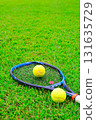 草地上的網球 131635729