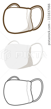 Gauze mask 131637066