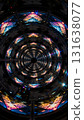 world of endless mirrors reflecting a fractal sky 131638077