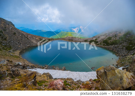 Midorigaike Pond as seen from the Hakusan Pond Tour Course 131638279