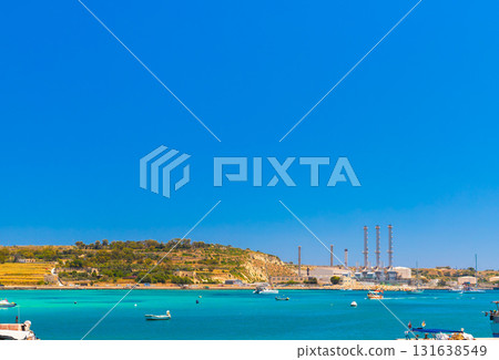 View of Marsaxlokk Lagoon, Malta View of Marsaxlokk Lagoon, Malta 131638549