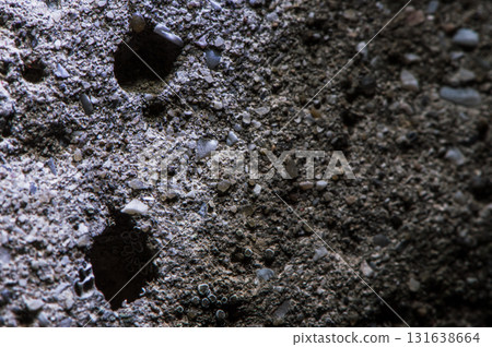A close-up of a stone shows its relief A close-up of a stone shows its relief 131638664