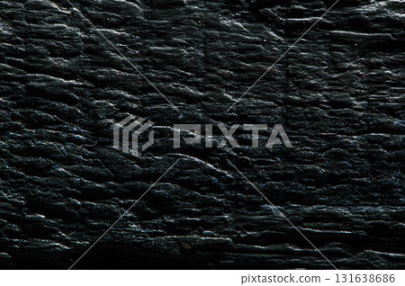 The texture of the wood shows natural lines, cracks and joints of the fibers 131638686