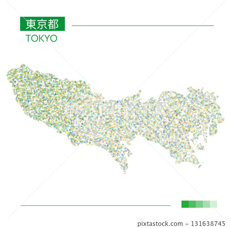東京（Tokyo）草圖和地圖 131638745