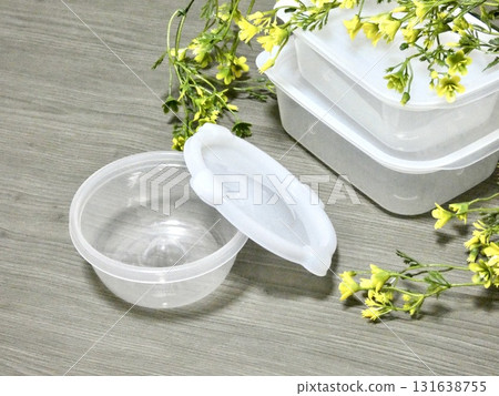 儲存容器和乾燥花 131638755