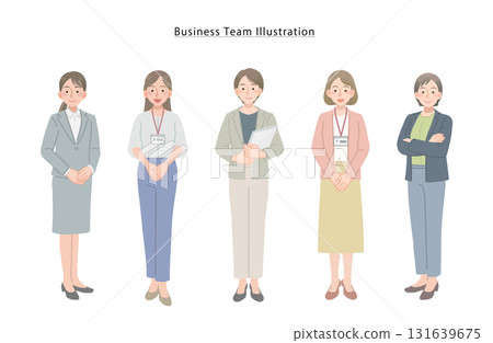 Female business team 131639675