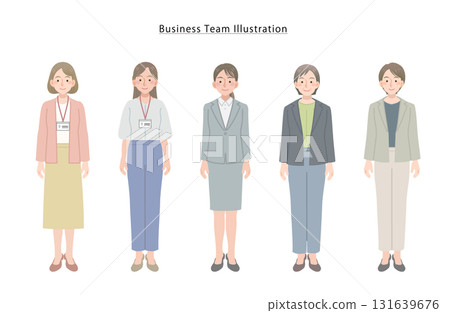 女性商業團隊 131639676