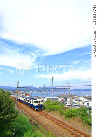 A tourist train that runs along the coast, etc. A tourist train that runs along the coast, etc. 131639742